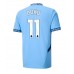 Tanie Strój piłkarski Manchester City Jeremy Doku #11 Koszulka Podstawowej 2024-25 Krótkie Rękawy